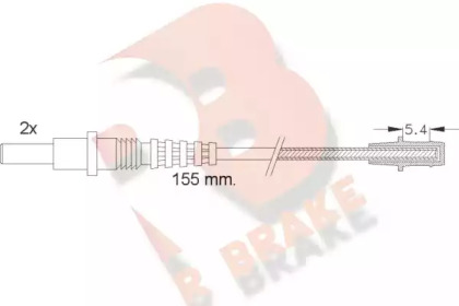 Контакт (R BRAKE: 610157RB)